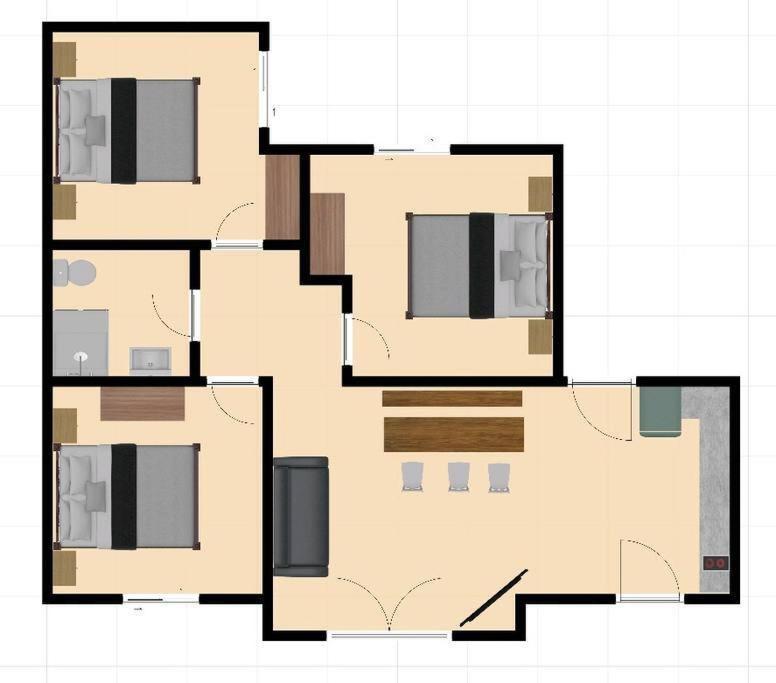Orange Apartment Никити Екстериор снимка